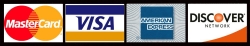 We Accept Mastercard, Visa, Discover American Express at Lillys Super Subs